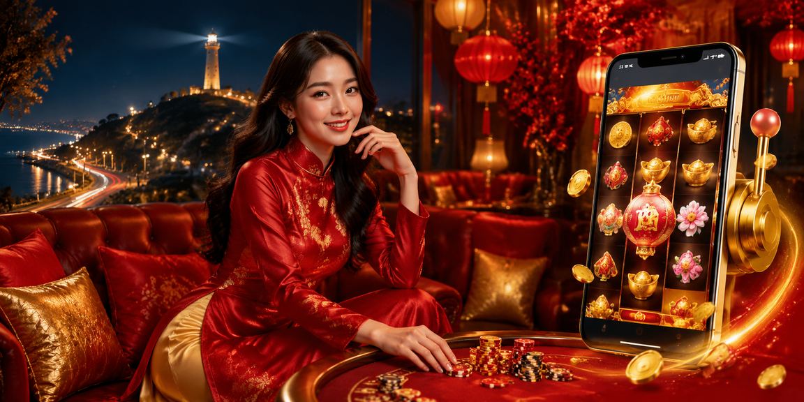 Máy slot sắc màu Áo Dài tại Vũng Tàu